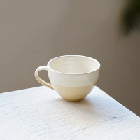 [日本製]   BISQUE  美濃燒/ MILKY CORK系列餐具 (湯杯/米黃)