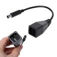 AC Power Supply Transfer Charger Cable Charging Adapter Cord Converter for Microsoft Xbox 360 Flat to Xbox360 E 360E Console