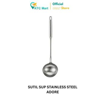 KTCmart - Spatula Stainless Steel & Sutil Sup Stainless Steel Premium Food Grade Peralatan Masak Ant