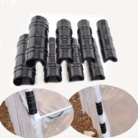 Greenhouse Plastic Black Snap Clamp for PVC Pipe Greenhouse Frame Pipe Clip Greenhouse Greenhouses Greenhouse Frame