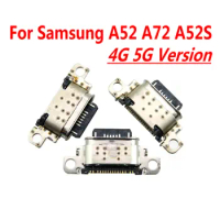 10PCS New USB Plug Charging Port Connector Socket For Samsung Galaxy A52 A72 A52S A33 A73 4G 5G Repair Part