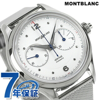 Montblanc 遺產 自動上鍊 手錶 品牌 男錶 男用 Chronograph MONTBLANC 119952 銀 瑞士製造