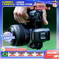Canon RF 24mm F1.8 RF 24 Macro is STM Lens Canon EOS RP R R8 R7 R6 RF24 105 Full Frame Lensless Camera Standard Fixed Focus Lens