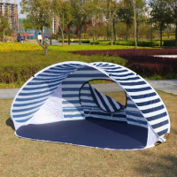 Camping Tent Outdoor Portable Ultra-Light Rainproof and Sunscreen Quick-open Tent Nature Hike Bushcraft Beach Tourist Awning