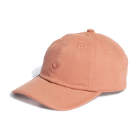 【adidas 愛迪達】PE DAD CAP 男款 女款 橘色 遮陽帽 三葉草 運動帽 鴨舌帽 棒球帽 IC3032