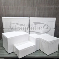 STYROFOAM BOX 1KG UK. 30X20X10 CM STEROFOAM KOTAK BOK GABUS BOKS