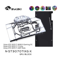 Bykski GPU Block For Zotac RTX 3070 Ti 8G6X X Gaming OC Full Cover GPU Water Cooling Cooler N-ST3070TIXG-X