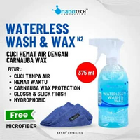 WATERLESS WASH & WAX - NANOTECH PROTECTION - CUCI MOBIL HEMAT AIR - TANPA AIR - WAX PENGKILAP MOBIL