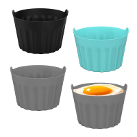 Giỏ Silicon Nồi Chiên Không Dầu, Cho Bánh Ngọt, Bánh Nướng, Cupcake, Cốc Nướng, Bánh Custard, Bánh T