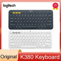 Logitech K380 wireless keyboard and mouse, Bluetooth device, mute, black and white