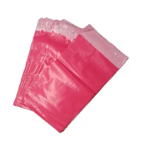 100pcs large pink plastic Courier Bag,pink plastic Envelope, Packaging Delivery bag