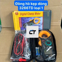 Ampe Kìm Đồng Hồ Kẹp Vạn Năng 3266TD NJTY Cao Cấp Đo Tụ, Tần Số, Nhiệt Độ, Điện Trở, Điện Áp Chính H
