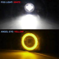 belook ชุดไฟตัดหมอกรถยนต์ 2 ชิ้น 30W LED พร้อมเลนส์ Angel Eye ไฟส่องสว่างกลางวัน สำหรับ Nissan NV350
