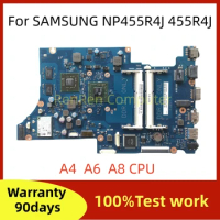 BA41-02384A For SAMSUNG NP455R4J 455R4J Laptop motherboard DDR3 BA92-15244A BA92-15244B with A4 A6 A8 GPU test ok