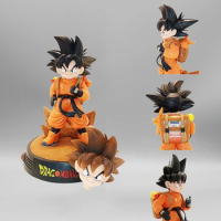 Anime Goku Backpack Figures Dragon Ball Figurine Travel Goku Action Figure Battle Edition Model PVC Stand Statue Collection Toys