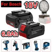 For BOSCH Professional 18V Battery BAT609 BAT610 For Bosch 18V Li-ion Battery Drill Battery GBA18V GSR18V BAT618 BAT619 BAT620