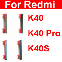 Volume Power Side Buttons For Xiaomi Redmi K40 K40 Pro K40S Volume Power Side Keys Replacement Repair Parts