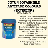 CAT TEMBOK EKSTERIOR JOTUN WARNA PUTIH/WHITE READY/TANPA MIXING (PAIL) Jotashield Antifade Colours