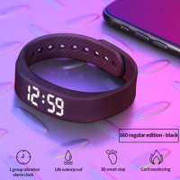 T5 Smart Multifunctional Wristband Fitness Bracelet IP65 Waterproof Sports LED Activity Sleep Tracker Smart Watch Pedometer