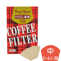 寶馬咖啡濾紙2~4人(40枚)