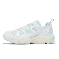 New Balance NB 休閒鞋 878 中童 寬楦 白 藍 緩衝 復古 小朋友 運動鞋 NB PV878AC1-W