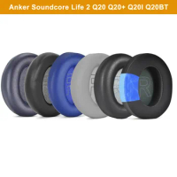 Replacement Earpads for Anker Soundcore Life 2 / Q20 / Q20+ / Q20 BT Headset(Not fit Life 2 NEO Model),Ear Pads Cushions