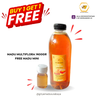 Beli 1 Madu Multiflora 1400gr gratis 1 madu mini. Madu asli Mellifera Griya Madu Surabaya Honey Herb