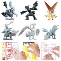 27 Styles Pokemon EX GX Reshiram Zekrom Steel Metal Toys Hobbies