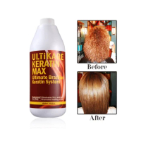 1000ml Brazilian 5% Formaldehyde Keratin Treatment Straightening Smoothy Hair With Free 10ml Argan Oil For Better Effect