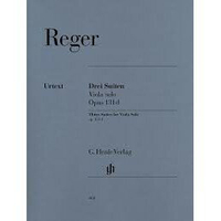 【學興書局】Reger 雷格 Drei Suiten für Viola Solo Opus 131d 中提琴組曲