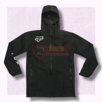 PARACHUTE JACKET JAKET PRIA - JAKET TRAIL - JAKET WATERPROOF HITAM (BLACK) ,KLX CRF JAKET HITAM BLAC