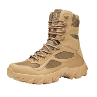 Size39-48ผู้ชายกีฬา511รองเท้ายุทธวิธีรองเท้าเดินป่ากลางแจ้ง high TOP COMBAT SWAT BOOT Army # ผู้ชายก