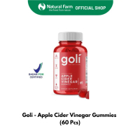 Goli Apple Cider Vinegar Gummies 60 Pcs [Exp Date Desember 2025]