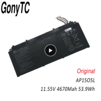 AP15O5L Battery For Acer for Aspire S5-371-52UK S5-371-757T S5-371-572Z/70P9 11.55V 4670mAh Genuine AP1505L Swift 5 SF515