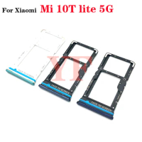 For Xiaomi Mi 10T Lite Note 10 Ultra Note 10 lite CC9 Pro Sim Card Tray Slot Holder Socket Replacement Parts