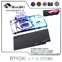 Bykski GPU Water Block For Inno3D RTX3060TI/3060 ICE Dragon Super Edition/AX Gaming Renegade RTX3060-12G-X3 Gaming N-ICH3060TI-X