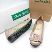 TERLARIS SEPATU CLARKS WANITA SEPATU KULIT WANITA CK3330