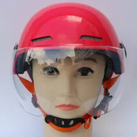Scooter Helmet Bicycle Helmet Outdoor Sport Sweat-absorb Riding Helmet Safety Helmet with Flip Up Clear Visor