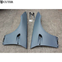 E92 M3 Style Pp Unpainted Grey Primer Auto Car Wheel Arch Side Fender Flare for Bmw E92 M3 Only 08-12