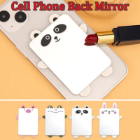 Fashion Phone Back Sticker Mirror Bracket Cell Phone Holder Kickstand Case Stand Phone Holder Self-adhesive Mirror Cover Holder
