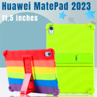 For HUAWEI MatePad 2023 Tablet Case, Stand Cover for matepad 11.5" BTK-W00 BTK-W09 Silicon Case Protective Shell