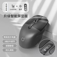 無線藍芽滑鼠 屏顯充電款手提電腦滑鼠 辦公靜音電競通用滑鼠