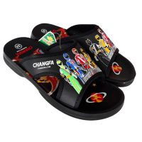 Dép Siêu Nhân Bé Trai Size 26 đến 38 Dáng Thể Thao Quai Da Mềm Đế Êm HKT Shop SD09