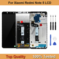 5.99" New Display Touch Assembly For Xiaomi Redmi Note 5 LCD Screen Digitizer Spare Parts With Frame
