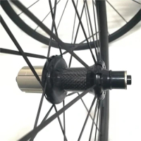 35mm U shape carbon bike wheels R36 carbon surface hub straight pull aero spokes wheelset factory offer