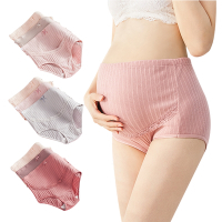 colorland【3條入】U型高腰孕婦內褲 可調節護肚孕婦褲 高腰內褲