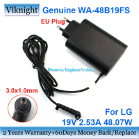 Genuine WA-48B19FS 19V 2.53A 48.07W EU AC Adapter For LG GRAM 15Z970 14Z980C ADS-48MSP-19 180451-11 WA-48B19FS Power Supply