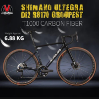 SAVA electronic shift bike T1000 frame full carbon fiber road bike 24 speed ultra-light 6.88kg with Ultegra 8170 Di2
