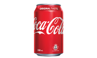 可口可樂 330ml x 24瓶 汽水 軟性飲料 可口可樂 碳酸飲料 罐裝飲料 可樂 批發 可口可樂  (HS嚴選)