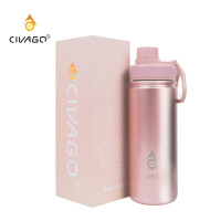 CIVAGO (18oz / 22oz / 32oz / 40oz) ขวดน้ำพกพาเก็บความร้อนและความเย็น ความจุขนาดใหญ่พิเศษแก้วน้ำสแตนเ